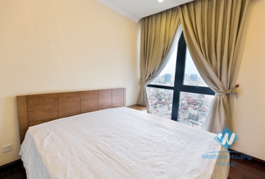 Royal city Hanoi 90 sqm furnished apartment for rent, high floor with balcony